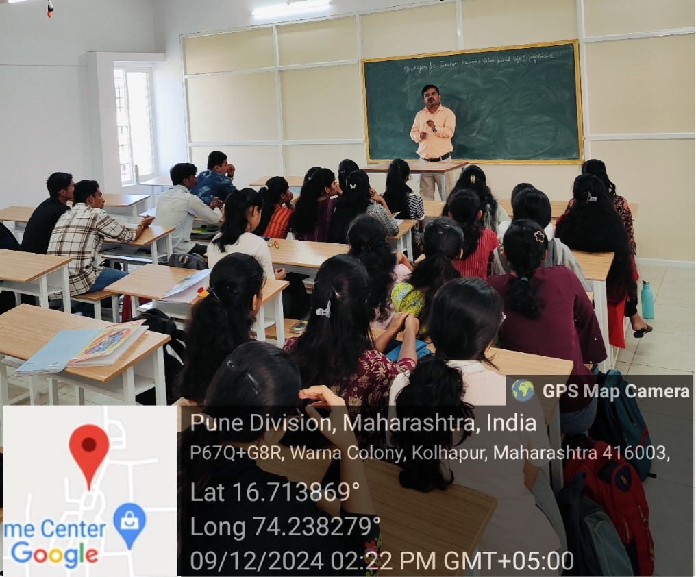 Expert Lecture on “Carrier opportunities in Electronics & Telecommunication field” Expert Lecture on “Carrier opportunities in Electronics & Telecommunication field”